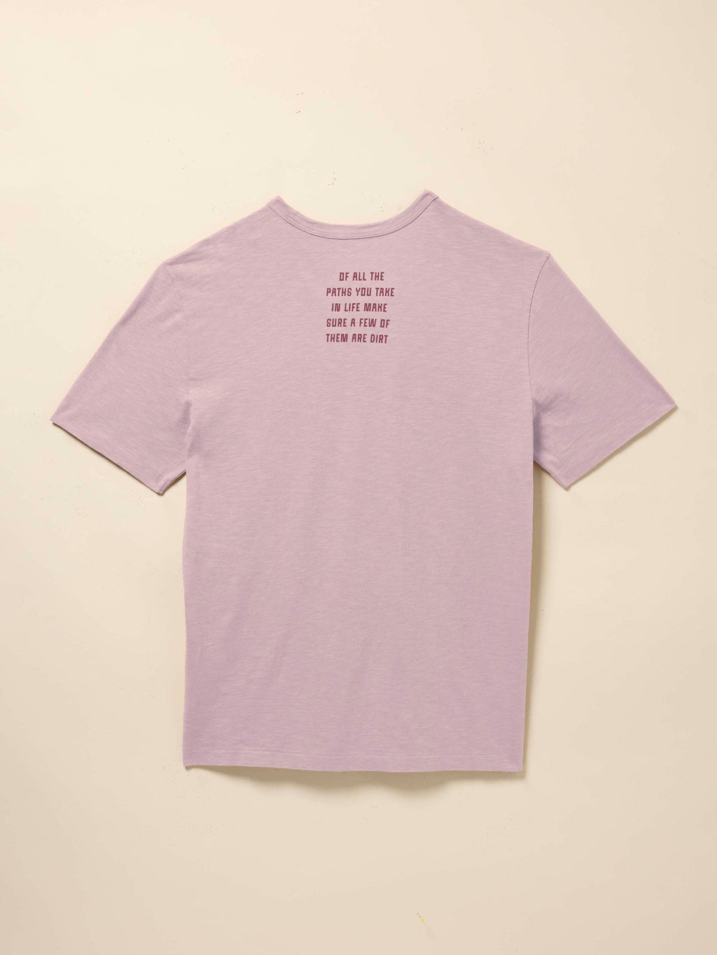 Dirt Sunwashed Tee - Vista Plum