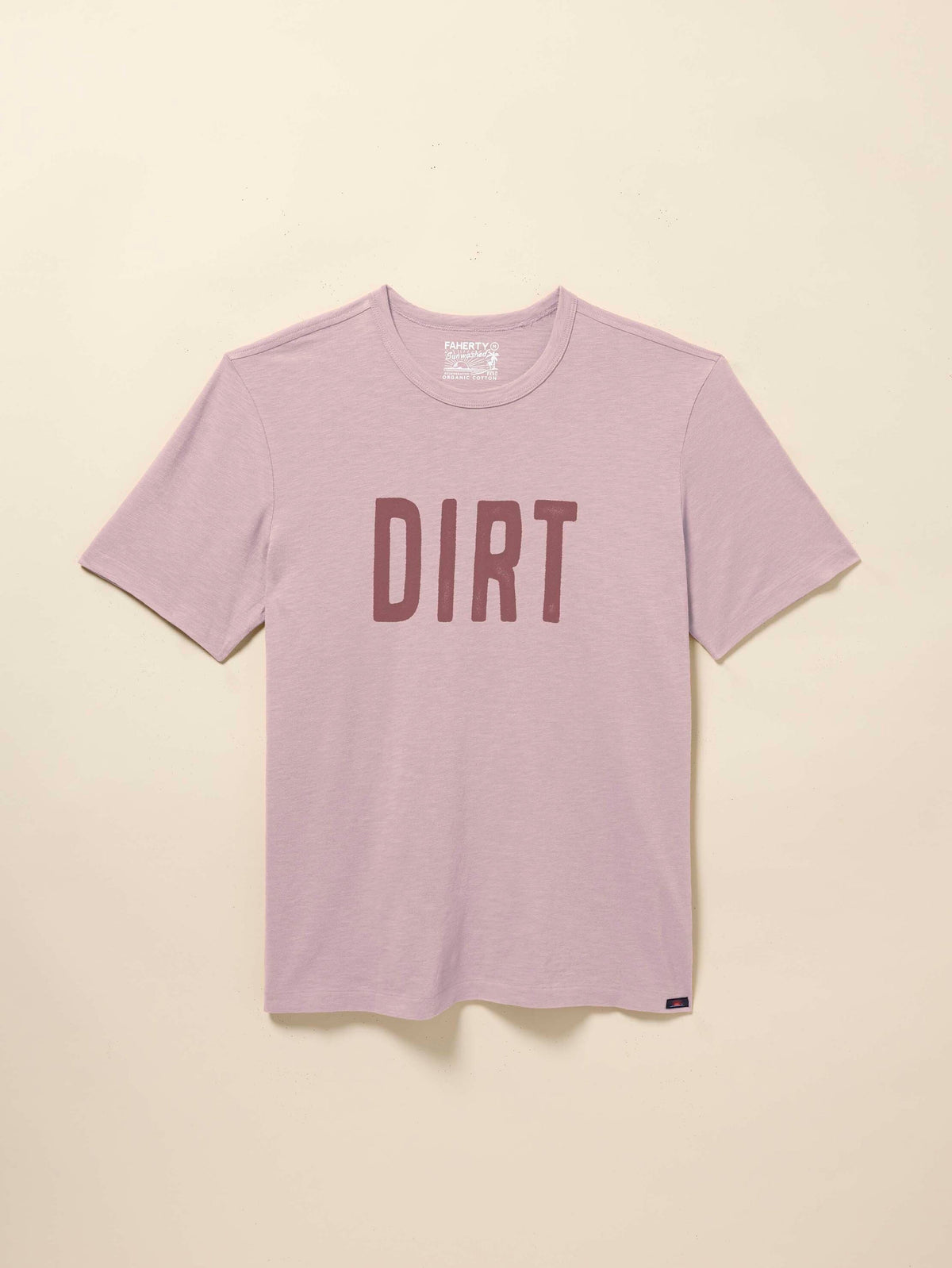 Dirt Sunwashed Tee - Vista Plum