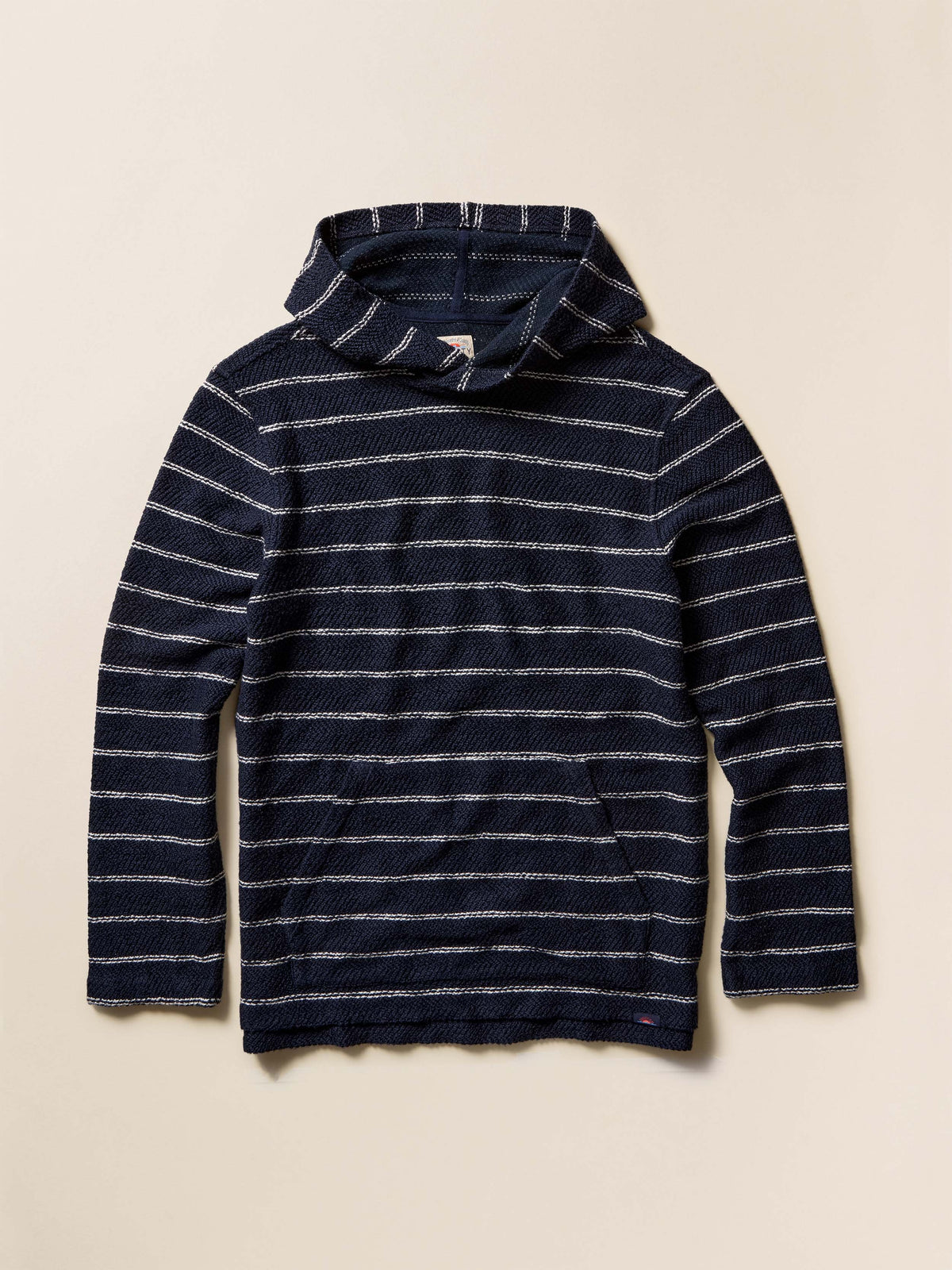Whitewater Hoodie - Navy Point Stripe
