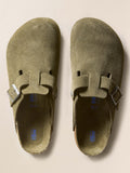 Birkenstock Men'S Boston Clog Soft Footbed - Thyme