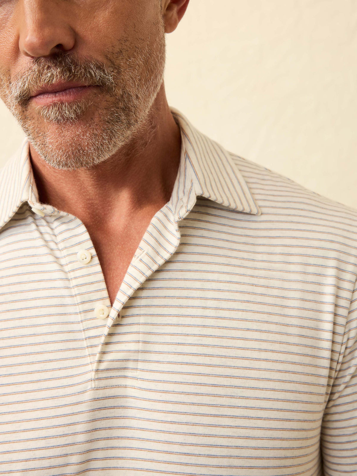 Short-Sleeve Movement™ Polo - Logan Creek Stripe
