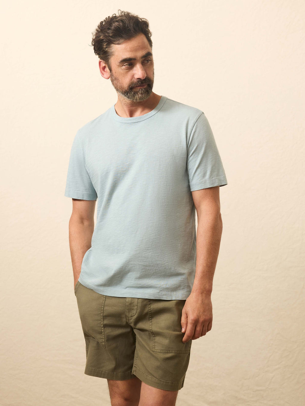 Sunwashed Regenerative Tee - Hull Teal