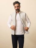 Epic Quilted Fleece Vest - Ivory Peak Heather