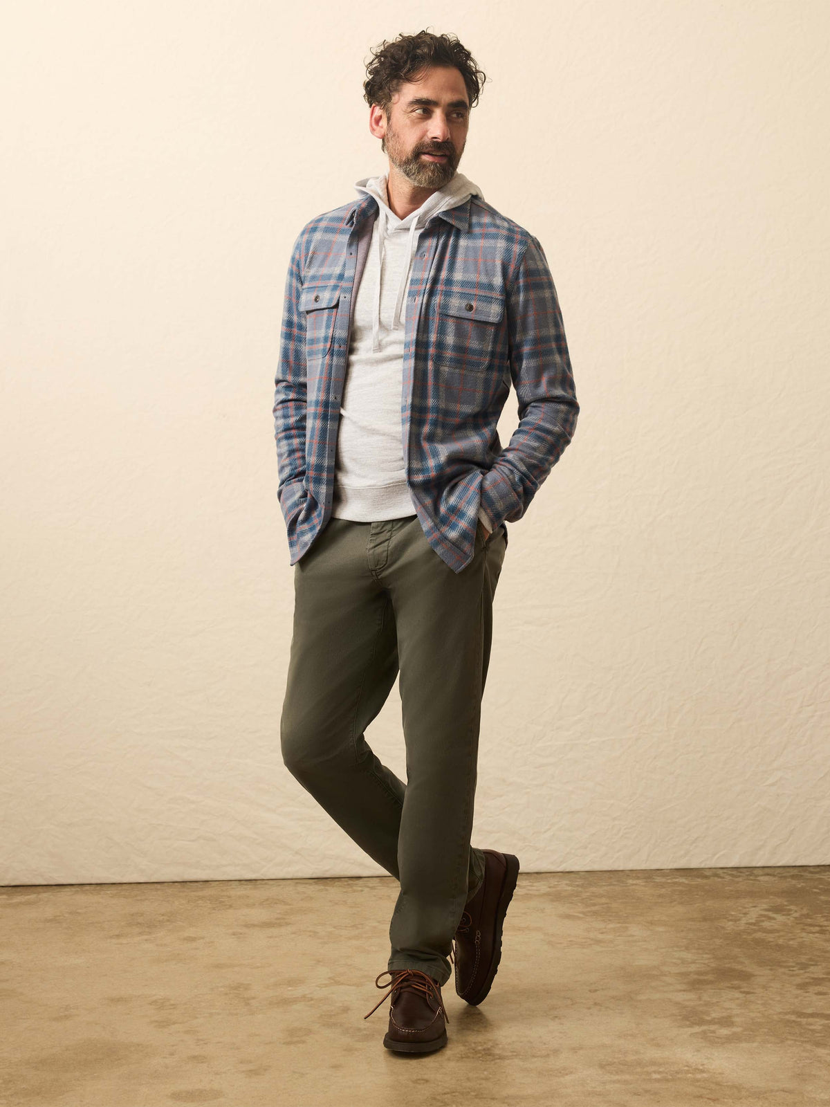 Legend™ Sweater Shirt - Three Lakes Plaid