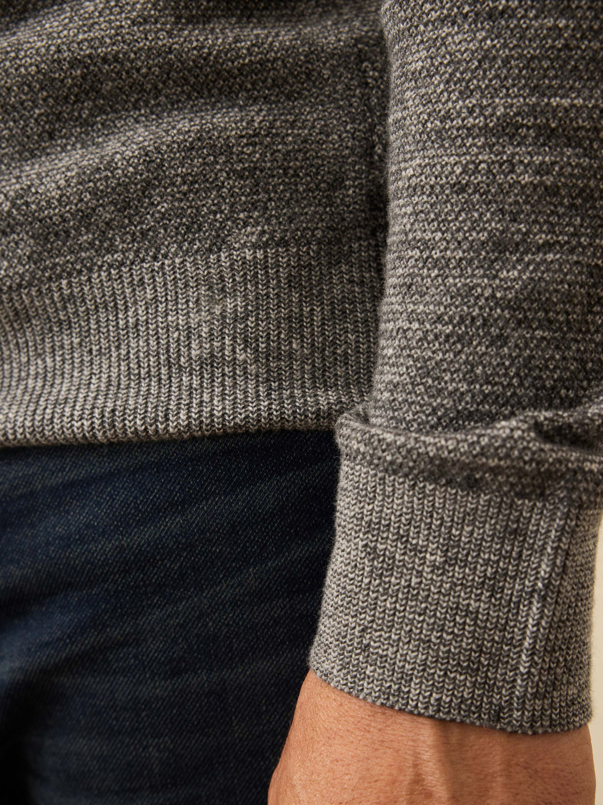 Jackson Crew Sweater - Dark Ash Feeder
