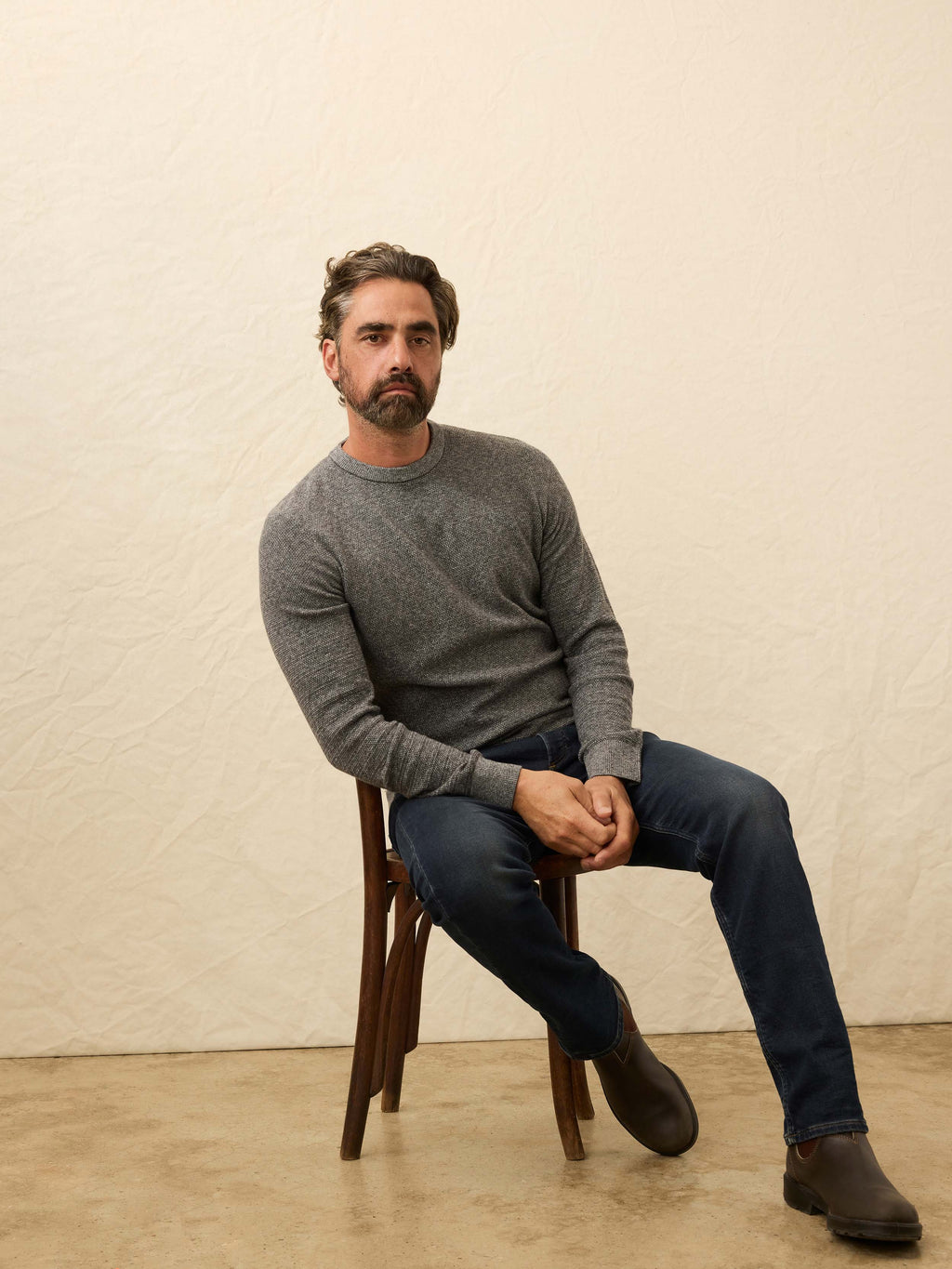 Jackson Crew Sweater - Dark Ash Feeder
