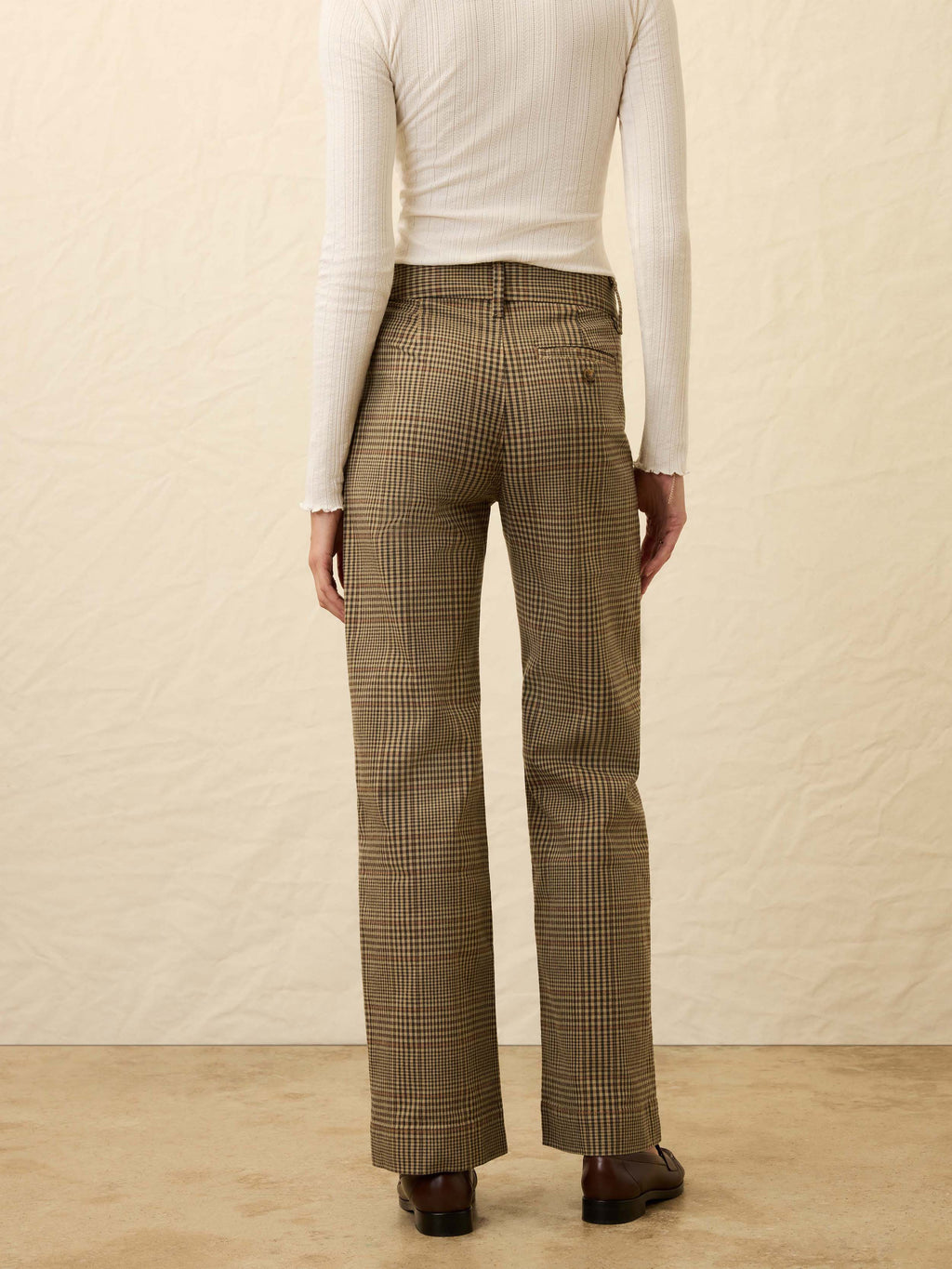 Twill Tide Slim Straight Pant - Wildwood Plaid
