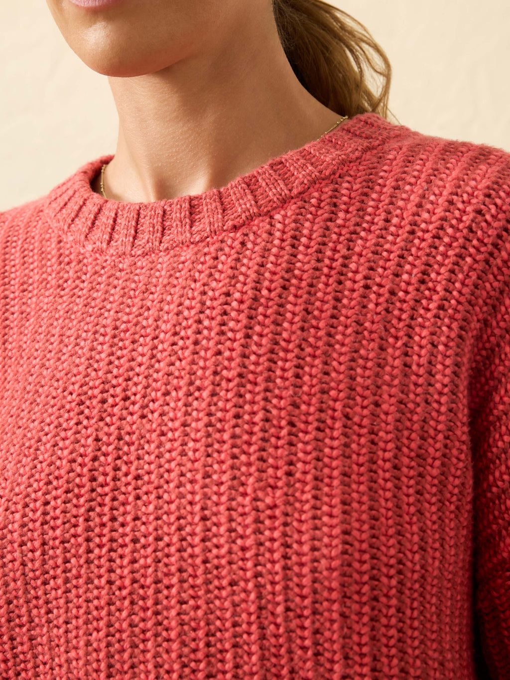 Heirloom Cotton  Relaxed Crew - Dubarry Stripe