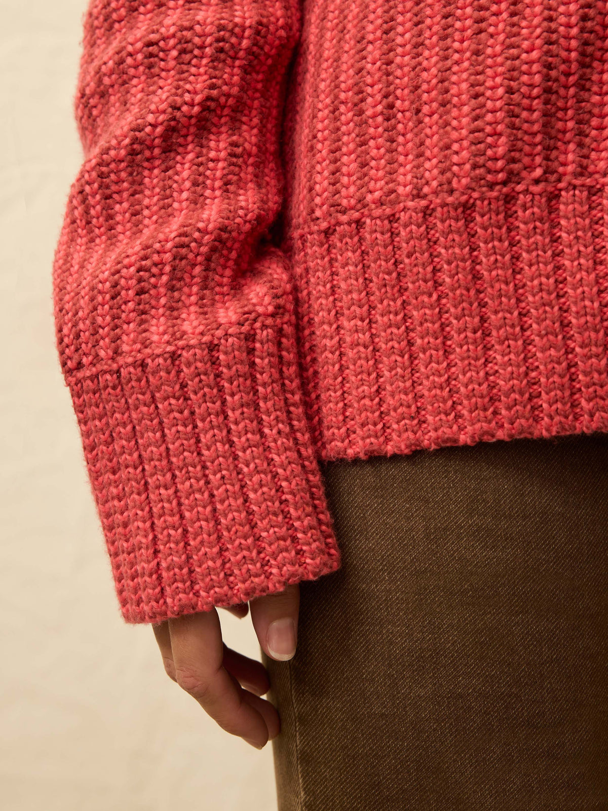 Heirloom Cotton  Relaxed Crew - Dubarry Stripe