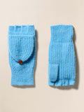 Alpaca Cozy Pop Top Mitten - Lake Blue