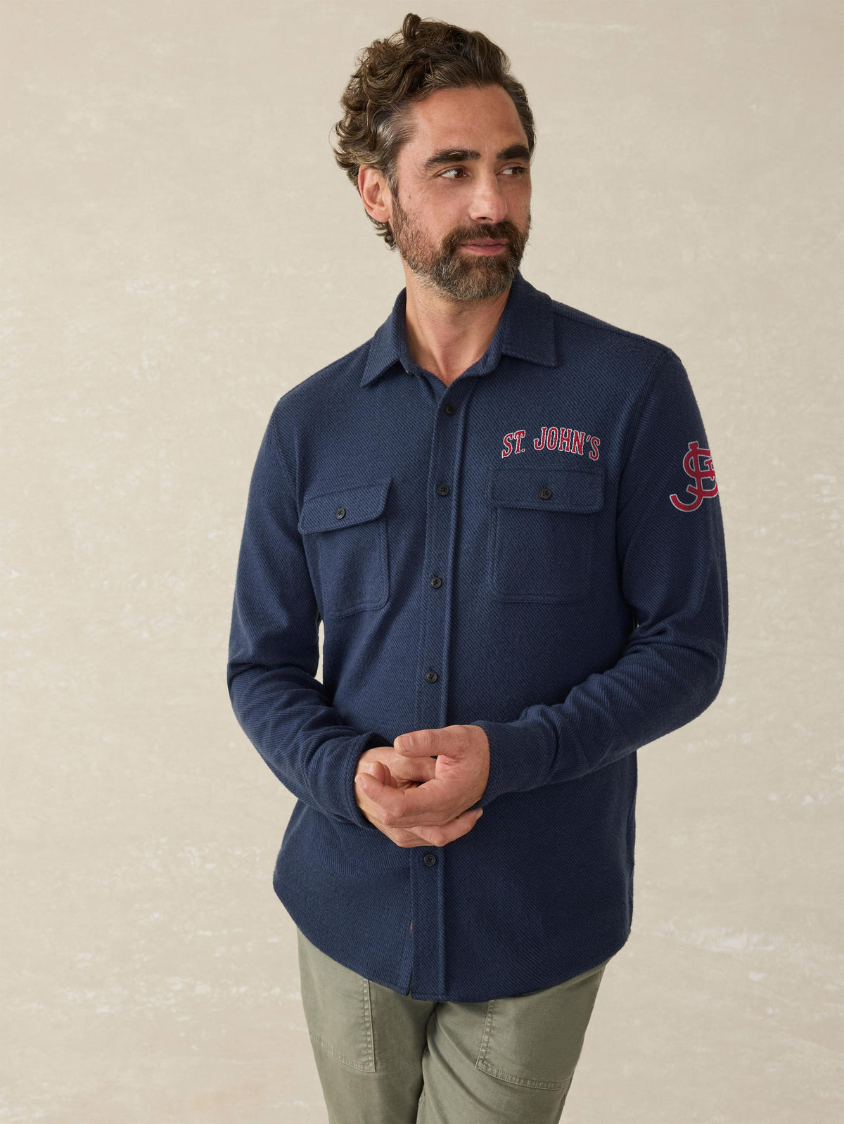 St. John's Legend™ Sweater Shirt - Brighton Navy Twill