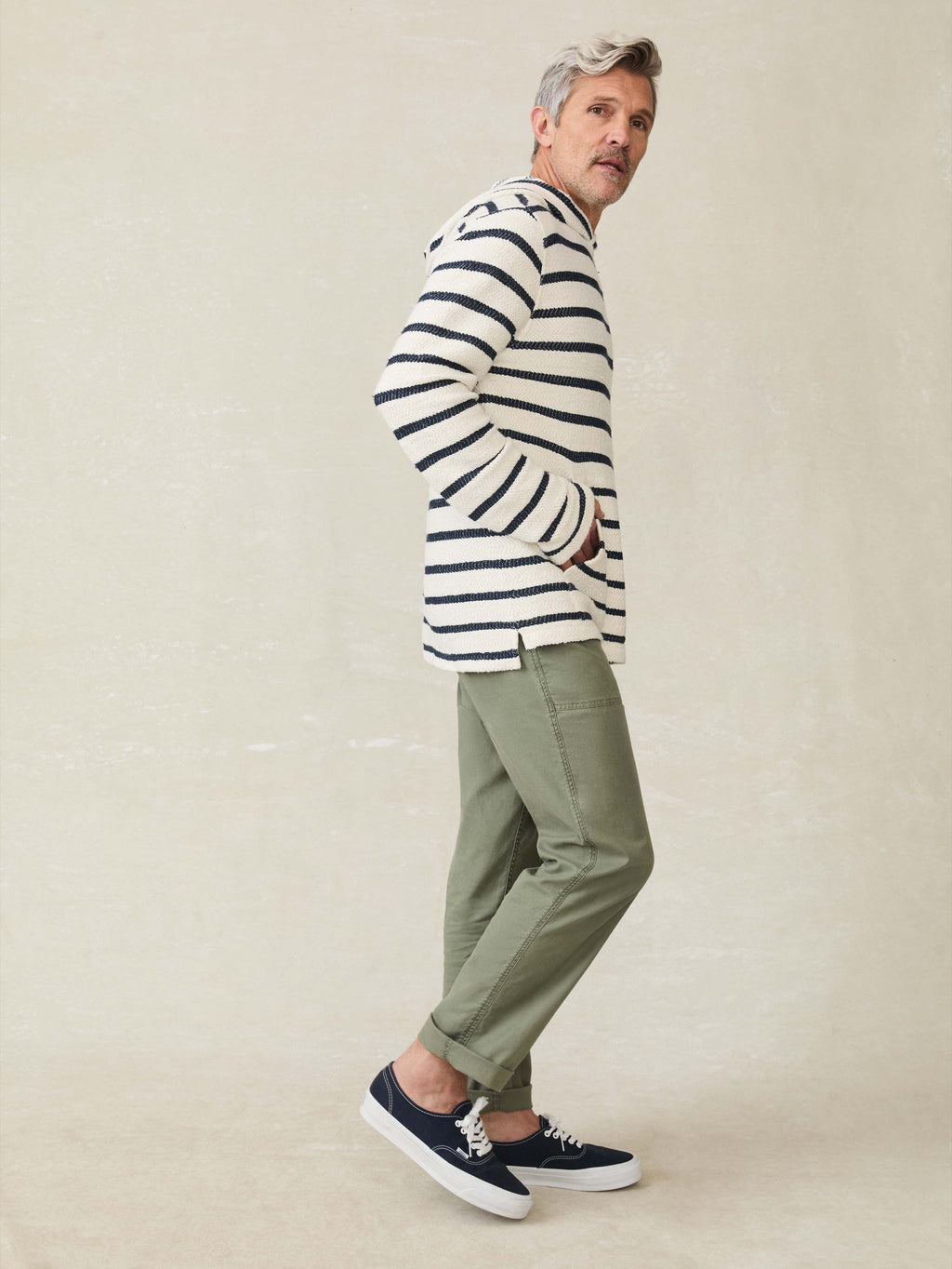 Whitewater Hoodie - Boothbay Stripe