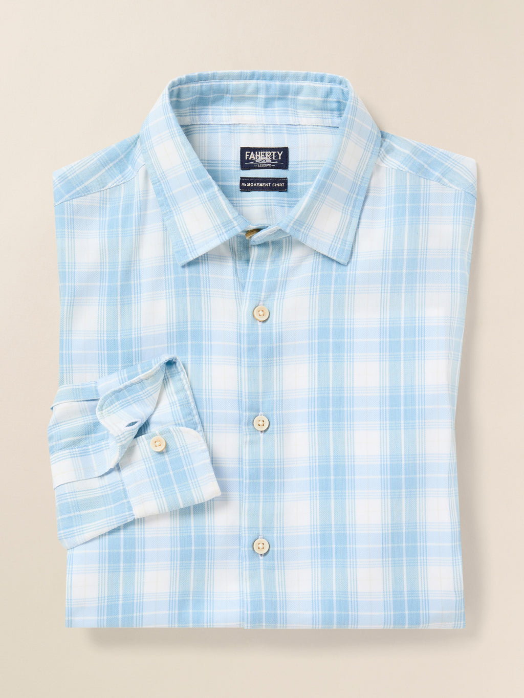 Movement™ Monterey Shirt - Summer Sky Plaid
