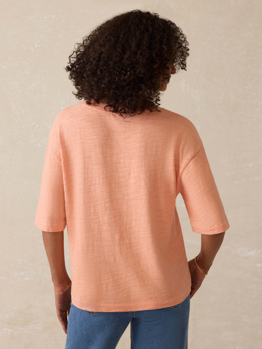 Sunwashed Regenerative Tee - Canyon Sunset
