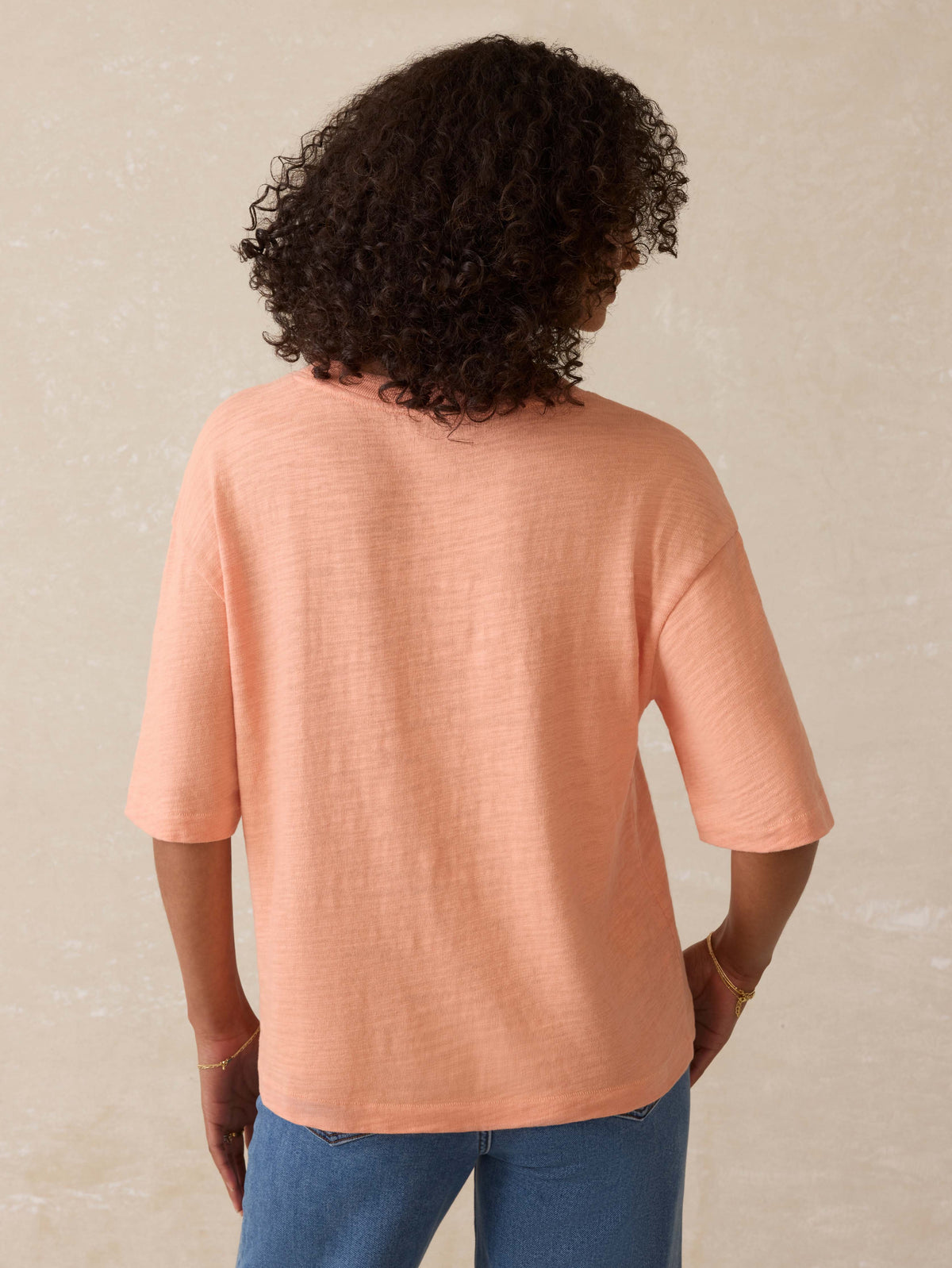 Sunwashed Regenerative Tee - Canyon Sunset