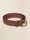 East End Leather Belt - Saddle Brown