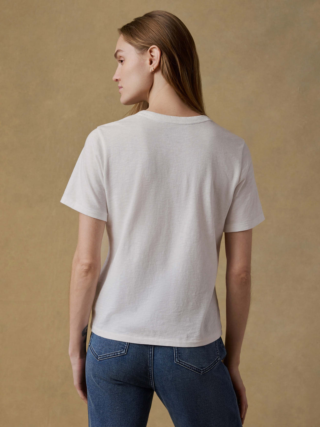 Sunwashed Regenerative Tee - White