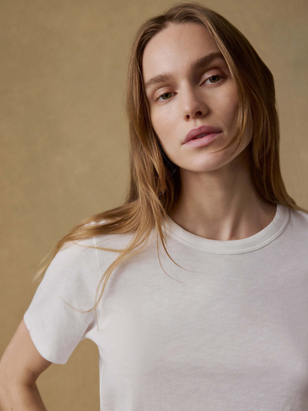 Sunwashed Regenerative Tee - White
