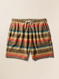 Novelty Knit Short - Cannon Beach Stripe