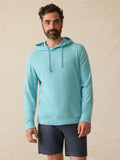 Sunwashed Organic Hoodie - Teal Sea