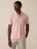 Short-Sleeve Movement™ Pique Polo - Sedona Melange